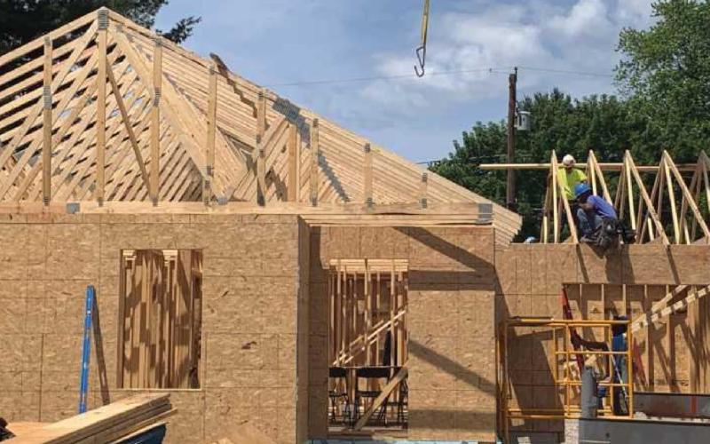 St. John XXIII Church aids with Habitat house