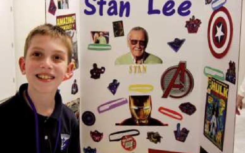 St. Rose students study biographies in American Hall of Fame
