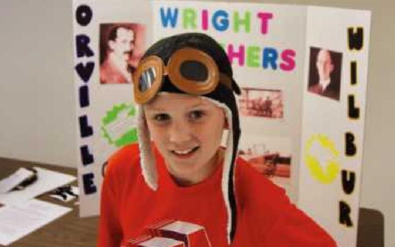 St. Rose students study biographies in American Hall of Fame