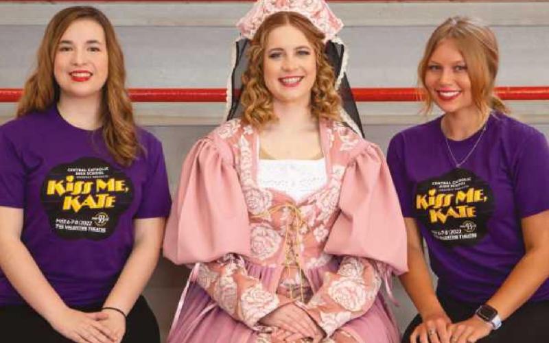 Among the cast members performing are Central Catholic students from Perrysburg: Marie Thomas, Sarah Schramm and Sophia Poling.