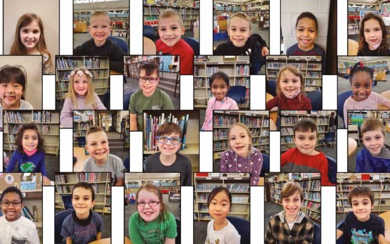 Woodland Elementary January Students of the Month
