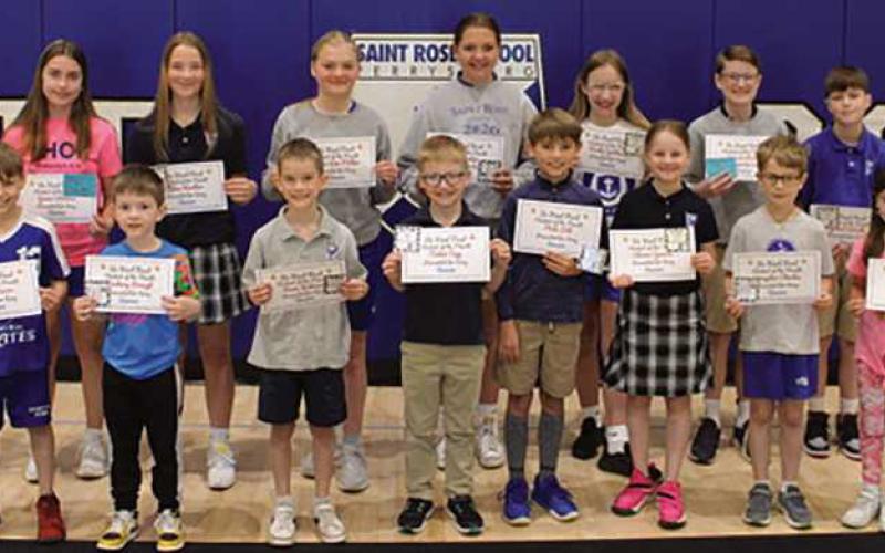 St. Rose honors March ‘Be Kind’ students