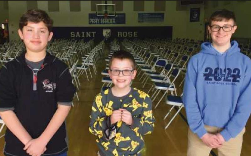 St. Rose students win geography bee