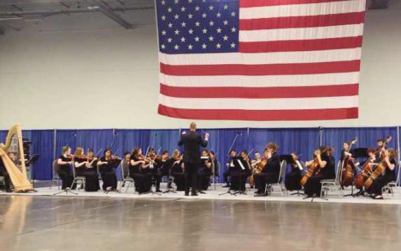 PHS Select Strings performs at OSBA