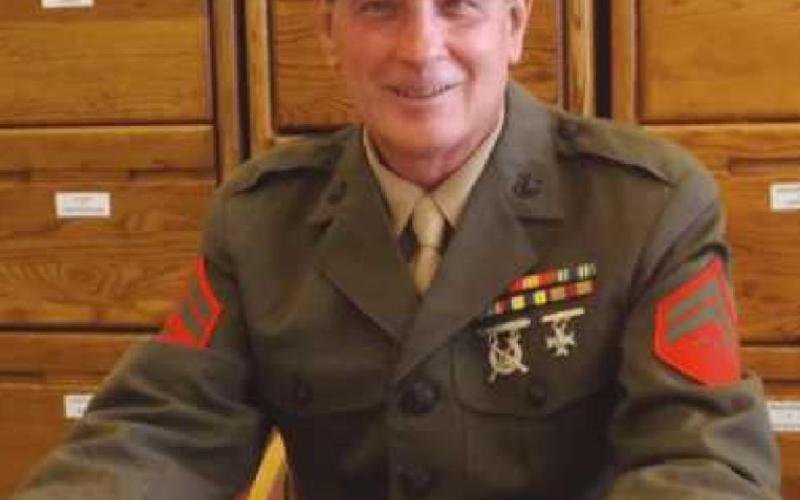 Mr. Frankart in 2022. “The Marine Corps taught me to take my own journey.”