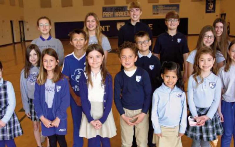 St. Rose students of the month recognized
