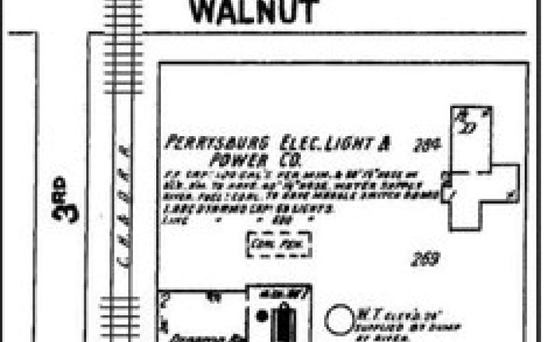 Perrysburg Electric Light and Power Company, 1900