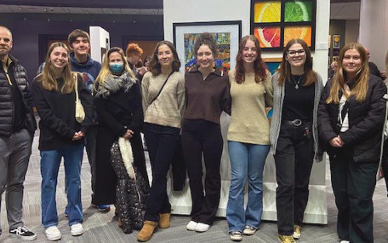 PHS students selected to participate in art show