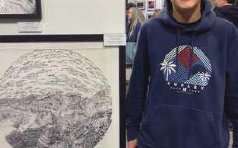 PHS students selected to participate in art show