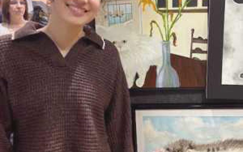 PHS students selected to participate in art show