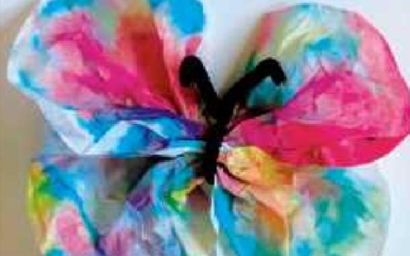 Coffee filter art