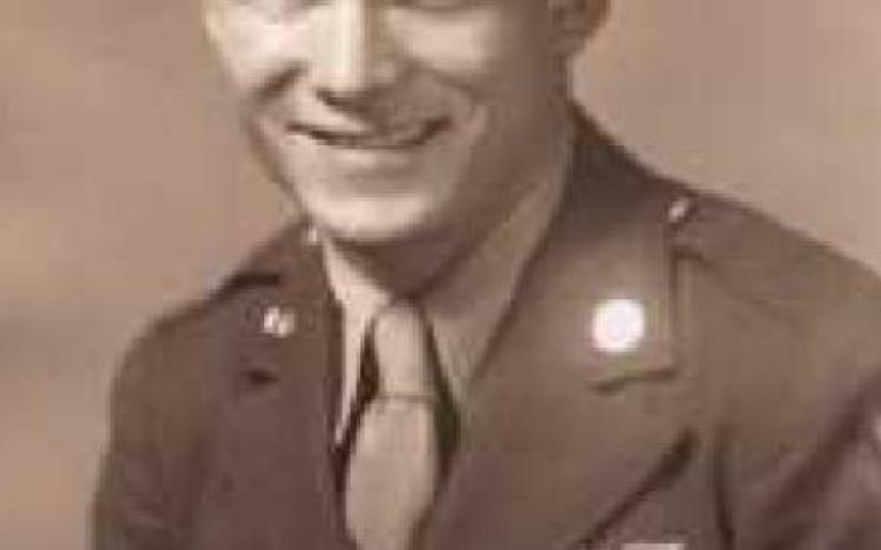 Tech Sergeant Dale Thompson, B-24 tail gunner, was killed by Japanese fighter fire March 28, 1945.