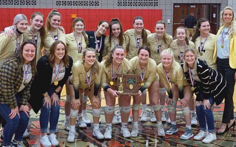 Yellow Jackets volleyball team heads to regional semi final Nov. 7