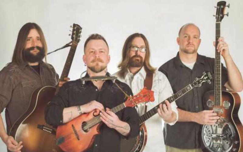 Band members are, from left: Curt Wolf, Asa Danekind, Josh Whitney and Mark Wilkerson.