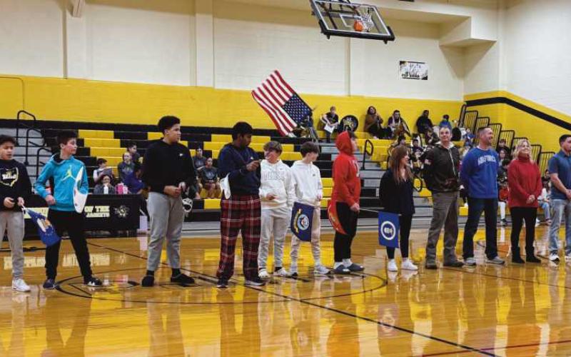 Perrysburg Junior High School honors veterans