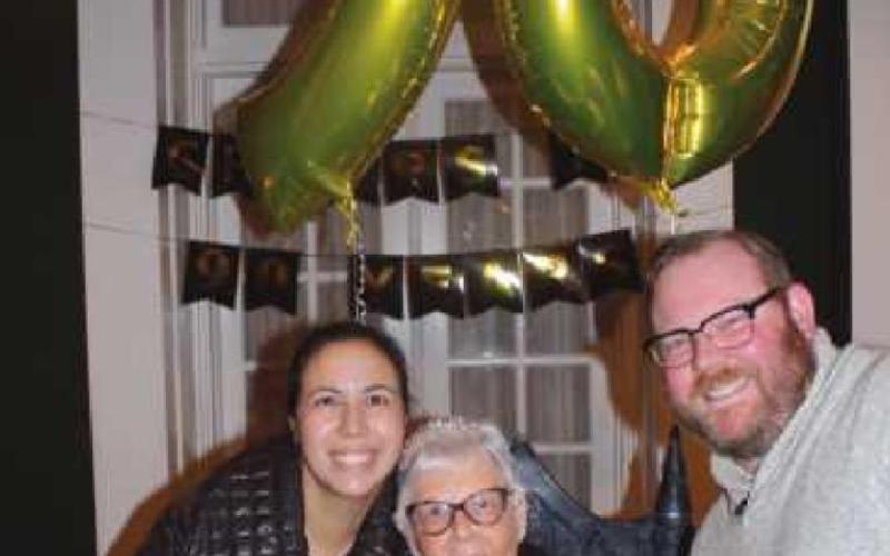 Marge Gallagher celebrates her 90th birthday