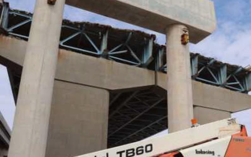 The “boom” that many area residents heard around 10 p.m. last Saturday was the demolition of the final section of the I-75 bridge over the Maumee River.