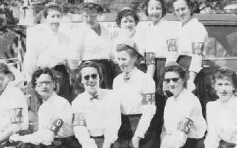 Perrysburg Fire Department Women’s Auxiliary, 1962