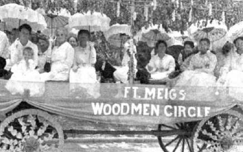 Women of the Fort Meigs Woodmen Circle, 1916