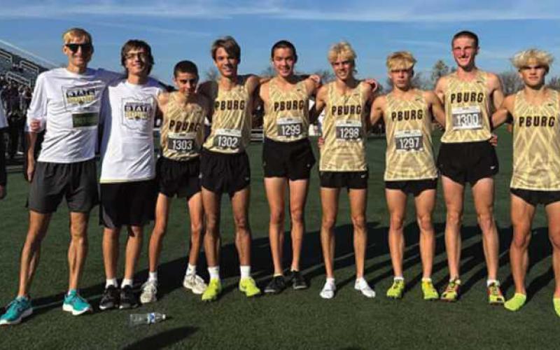 PHS boys cross country team finishes 10th at state