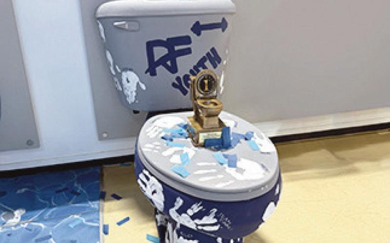 Painted Toilets 2025: Renegade Youth Fitness wins Golden Throne