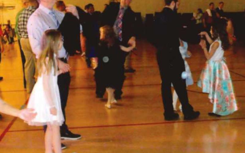 Rambling River Girl Scout troop hosts February dance