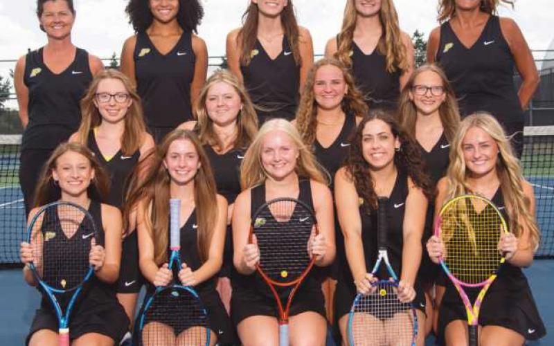 Girls tennis team