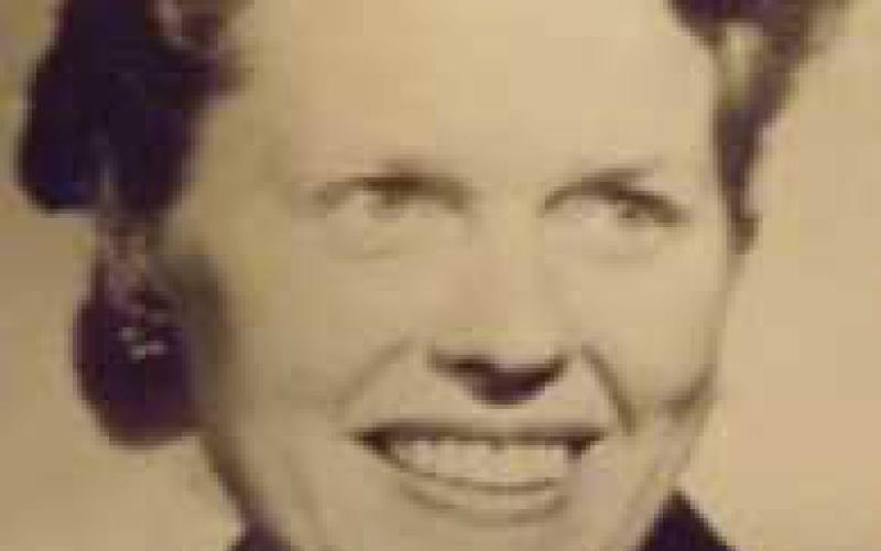 Elizabeth Munger was a PHS English teacher. Seen here in 1951.
