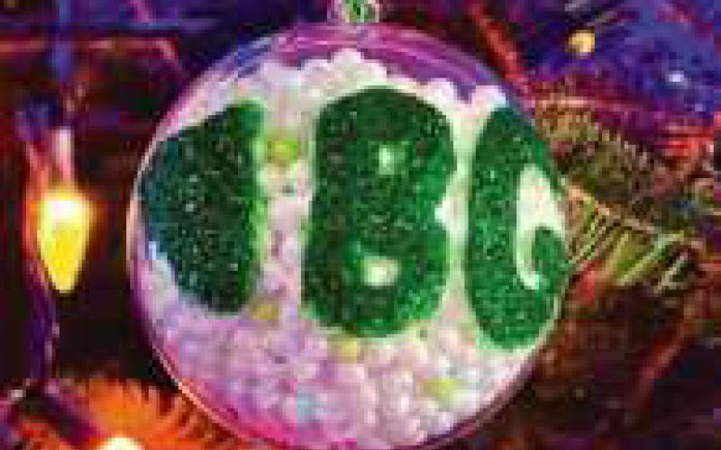 An example of a decorated ornament ready to be hung at the Bowling Green tree lighting ceremony.