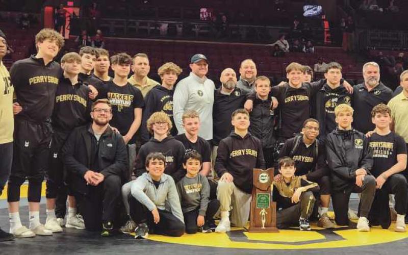 PHS wrestlers compete at OHSAA tournament