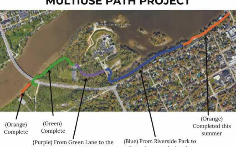 Multiuse path construction begins along the Maumee River