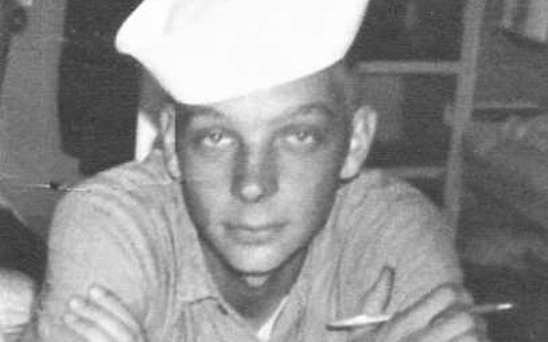 Sailor Dave Cook shares service experiences as part of Way Public Library’s veterans project