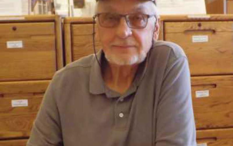 Sailor Dave Cook shares service experiences as part of Way Public Library’s veterans project