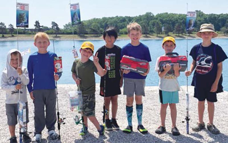 The award-winning fishers from the City of Perrysburg’s 22nd Annual Fishing Derby.