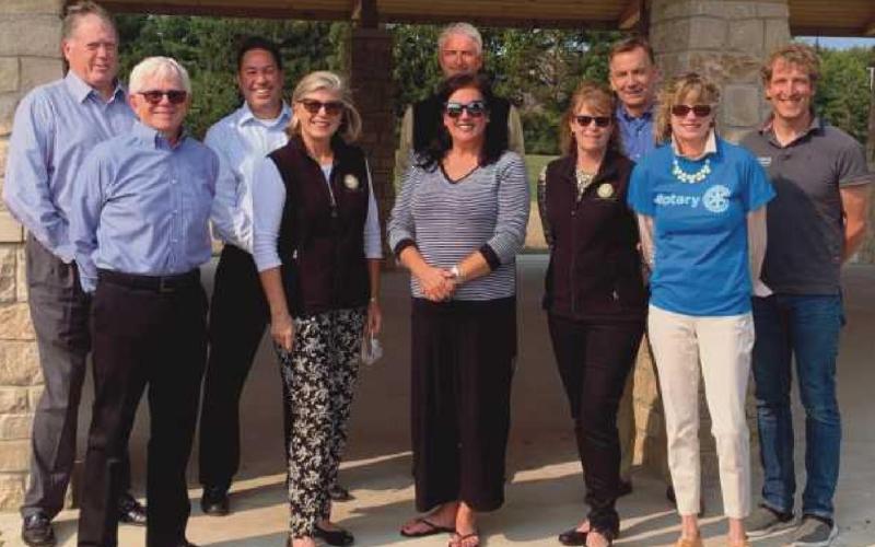 Rotary Club of Perrysburg celebrates opening of pavilion