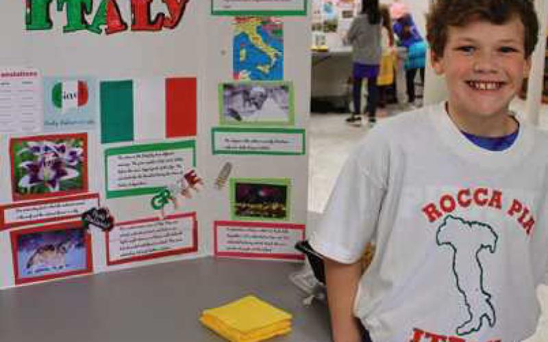 St. Rose third graders present culture day