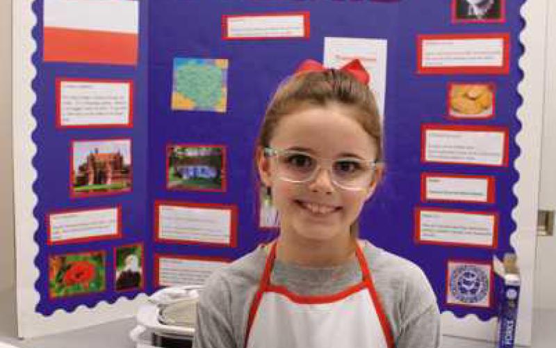 St. Rose third graders present culture day