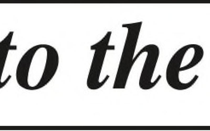 Letter to the Editor