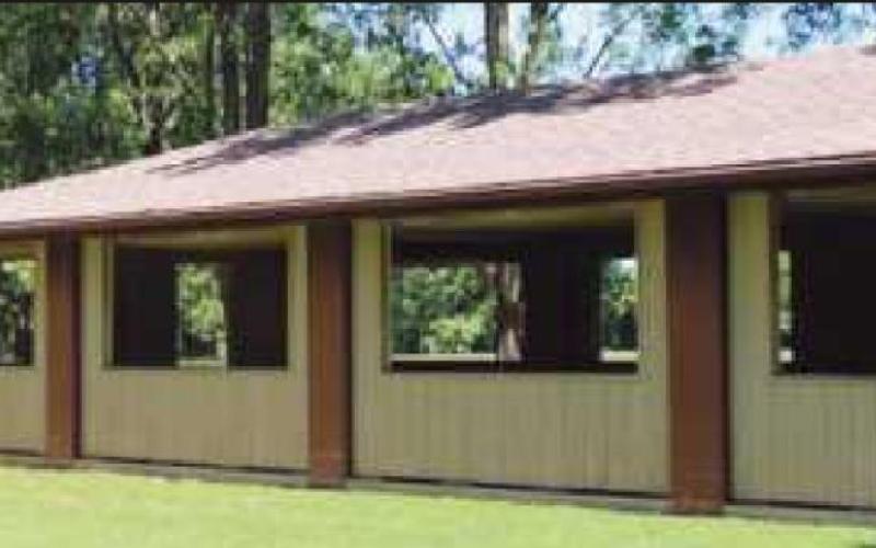 Shelters such as this one at William Henry Harrison Park in Pemberville will now be available for rental with users expected to adhere to COVID-19 protocols.