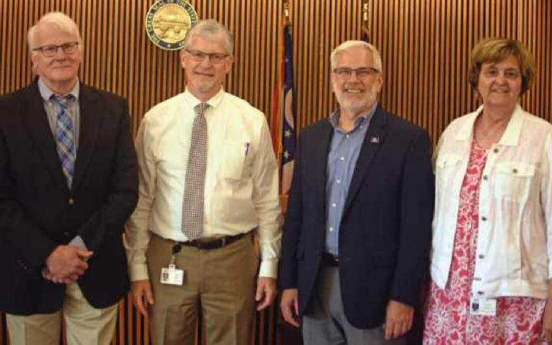County commissioners host reception for retiring administrator Andrew Kalmar