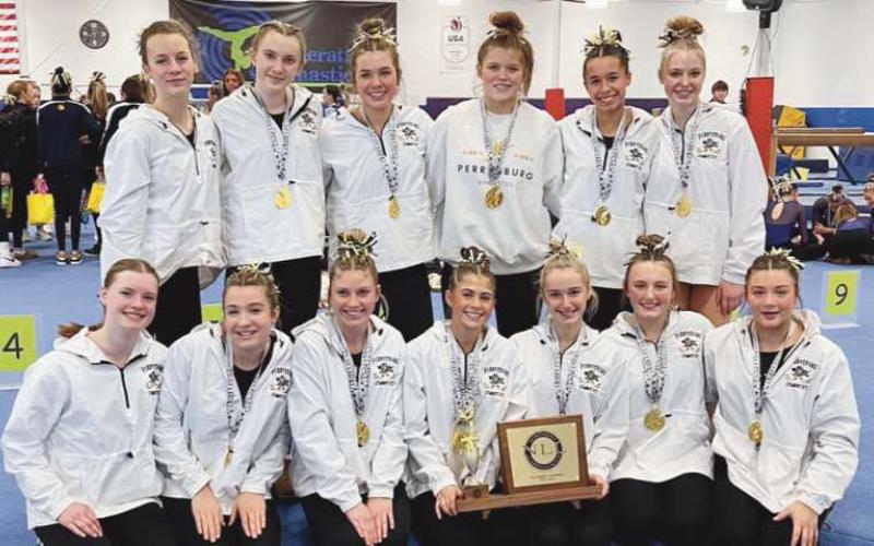 PHS gymnasts capture league championship