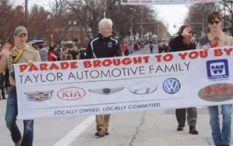 A fun for all Home for the Holidays parade
