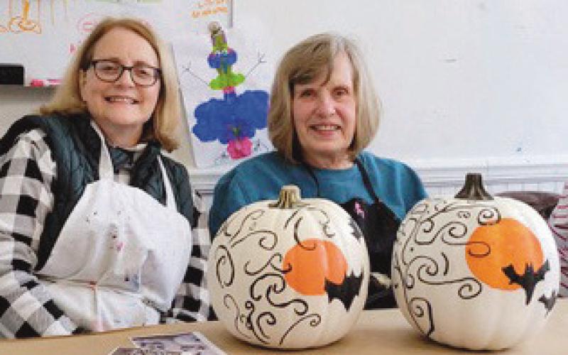 Perrysburg Garden Club creates artistic painted pumpkins
