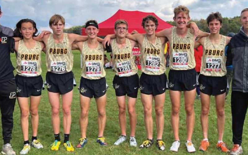 PHS school boys cross country wins district championship