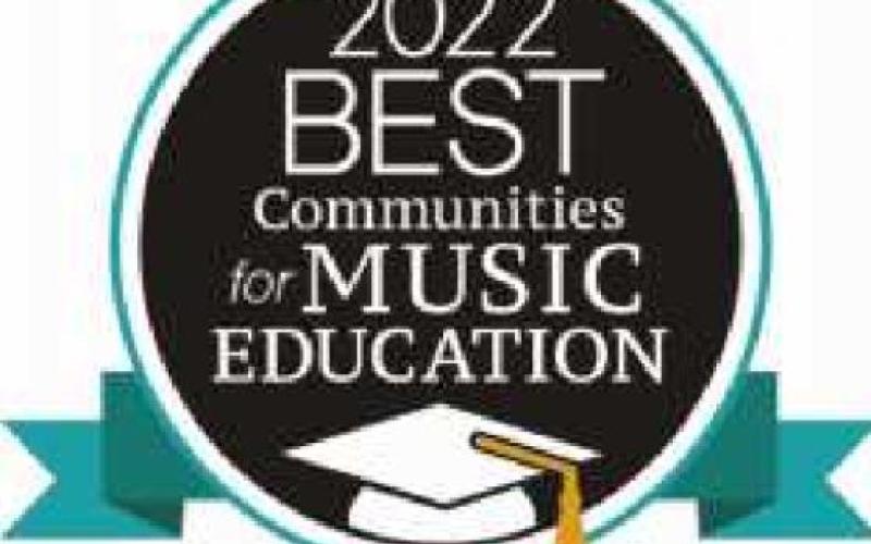 Schools honored with music award