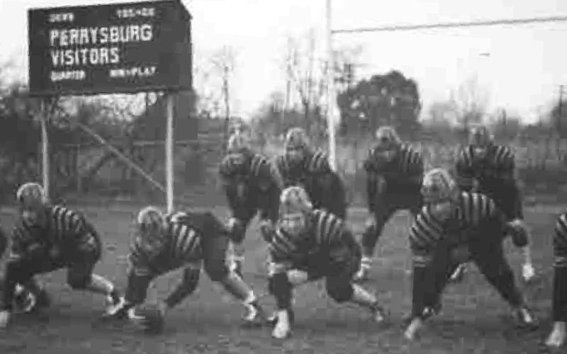 The 1943 team had lights and a scoreboard. They were undefeated.