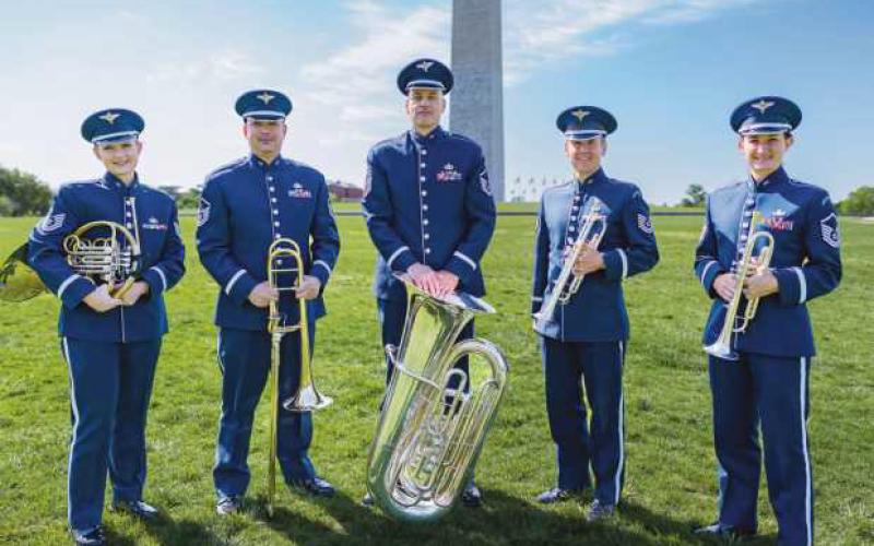 U.S. Air Force Band brass quintet to hold outreach tour in Ohio and Michigan