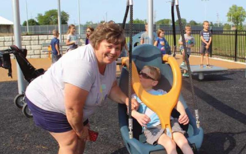 Inclusive playground at Rotary Park now open for play