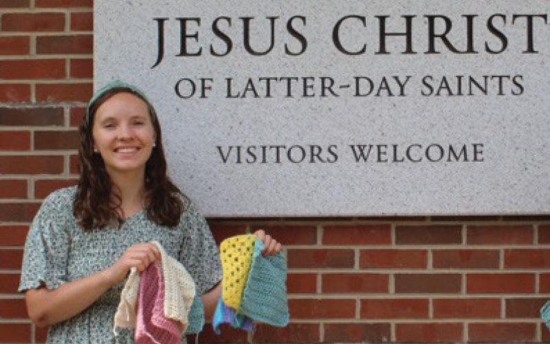 LDS of Perrysburg holds knit and crochet event