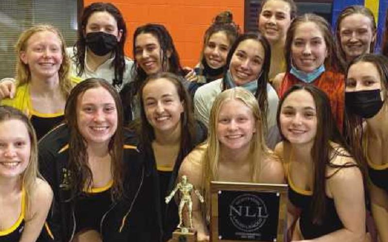 “This year, our girls swim team went undefeated in the NLL,” Coach Alana Sigg said.